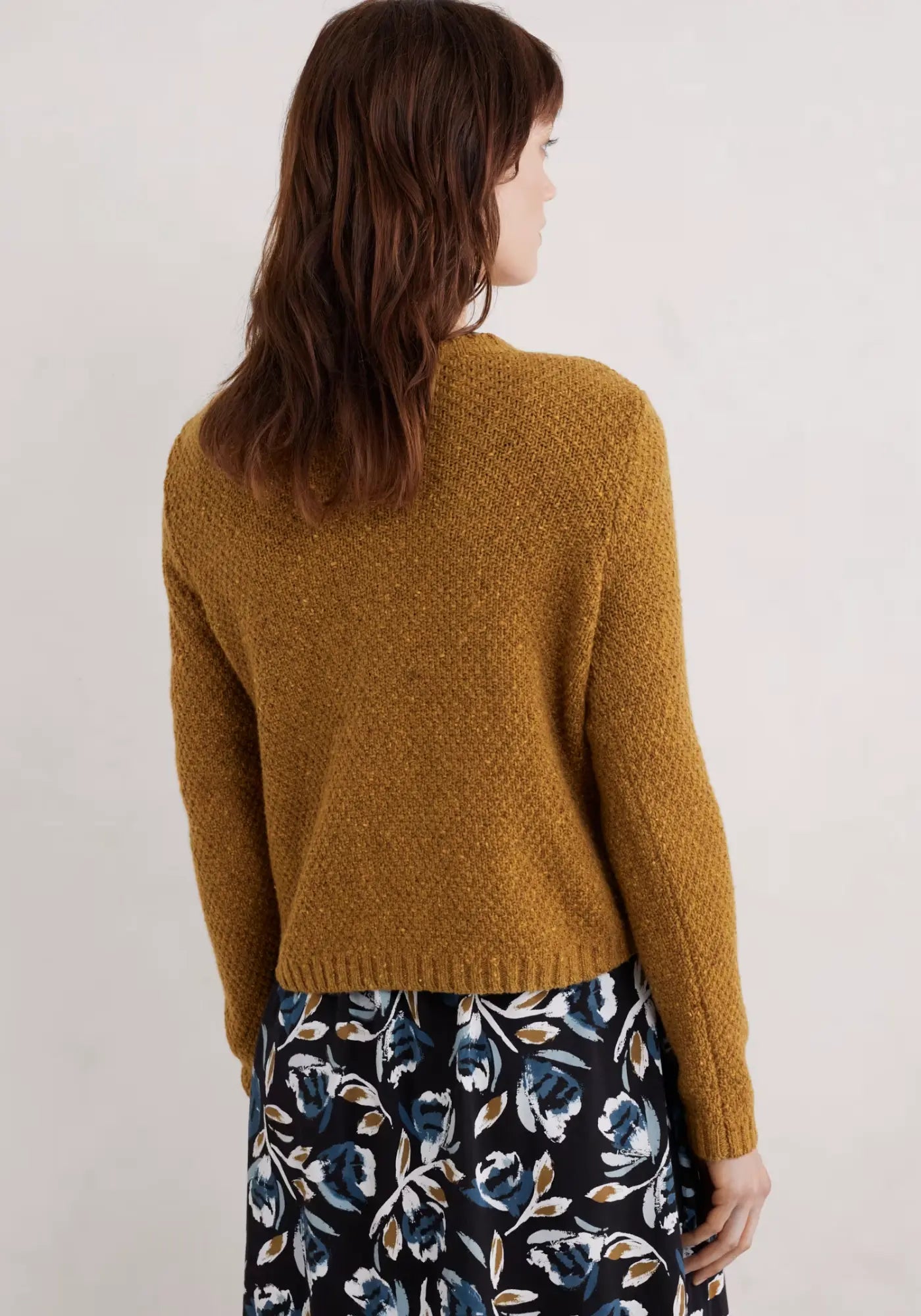 3-Gauge-Strickjacke, hergestellt in China gemäß unserer Ethical Trading Policy