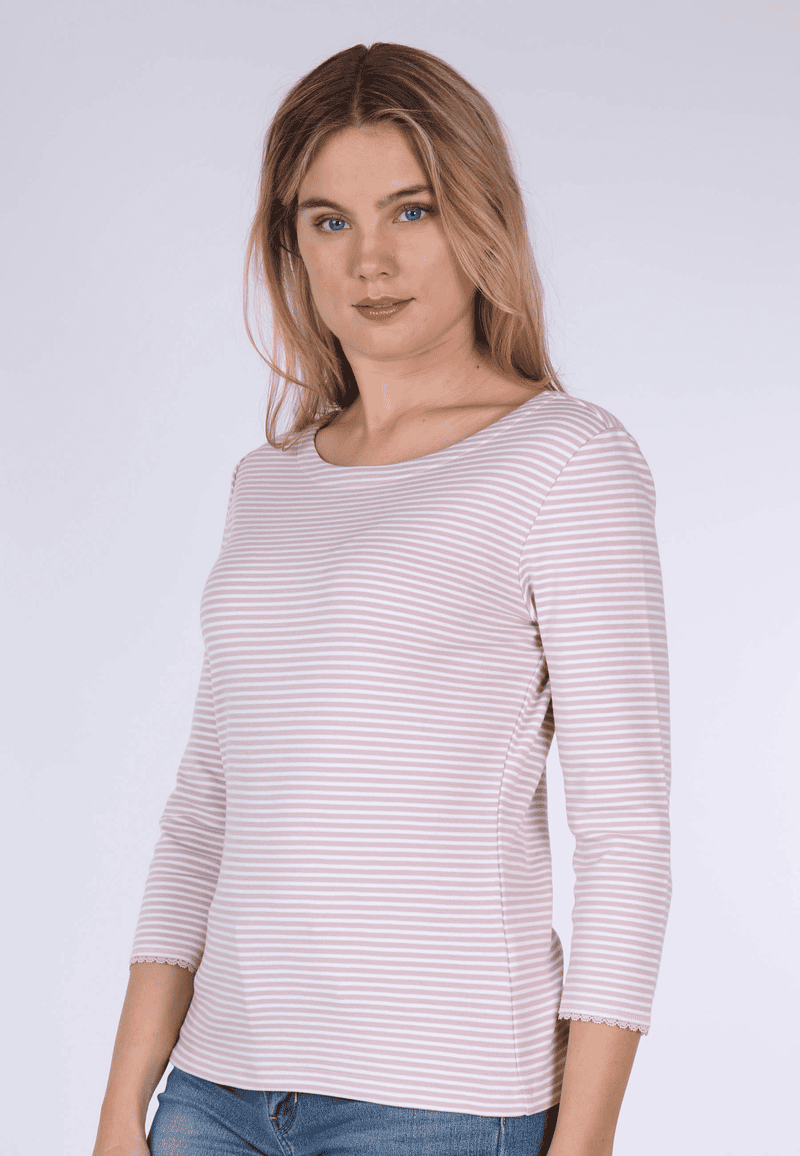 Langarmshirt Bea - Rose
