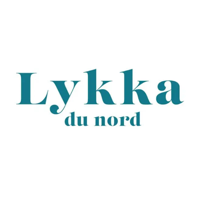 Lykka Logo – nachhaltige Mode von Sorgenfri mit exklusiven Drucken, fair produziert in Europa.