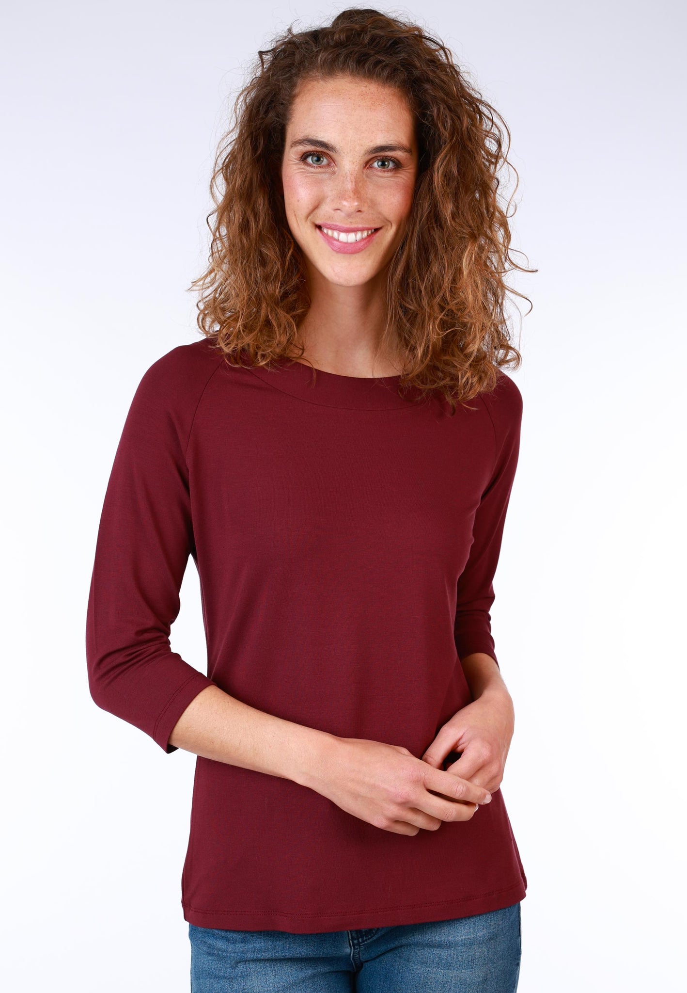 Lykka du Nord - Shirt Zoa Solid - Dark Grape