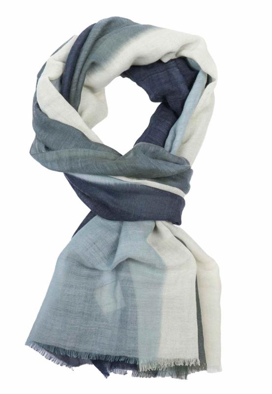 Scarf Carena - Mosaic blue