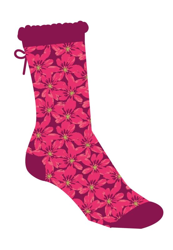 Worry-free Irma Dahlia socks women