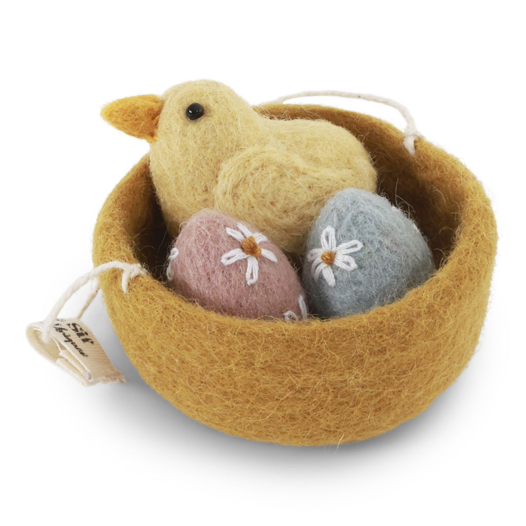 Gry&Sif - Nest Eggs with Chicklet Bird