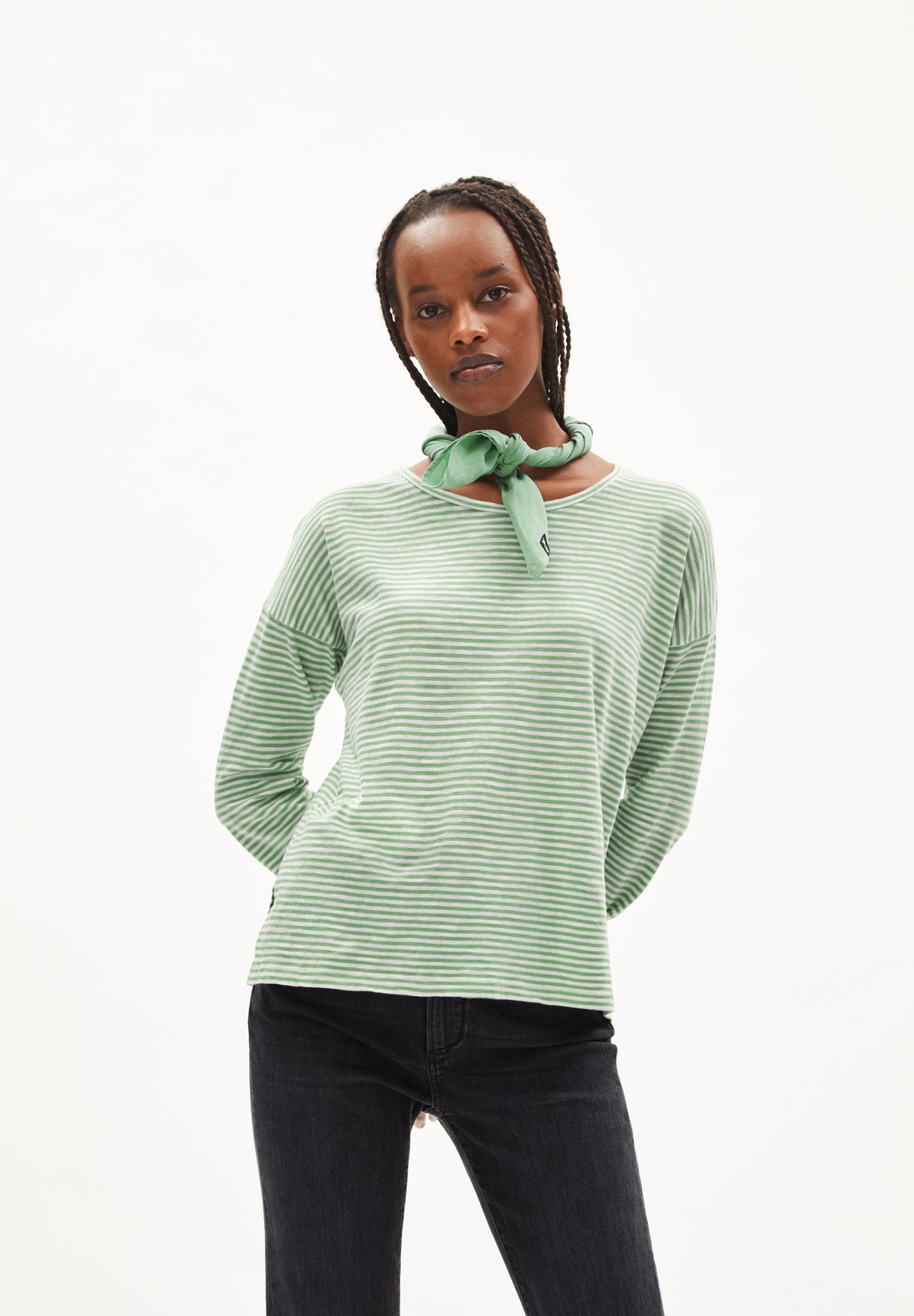 Sianaa Lovely Stripes - Longsleeve made of organic cotton