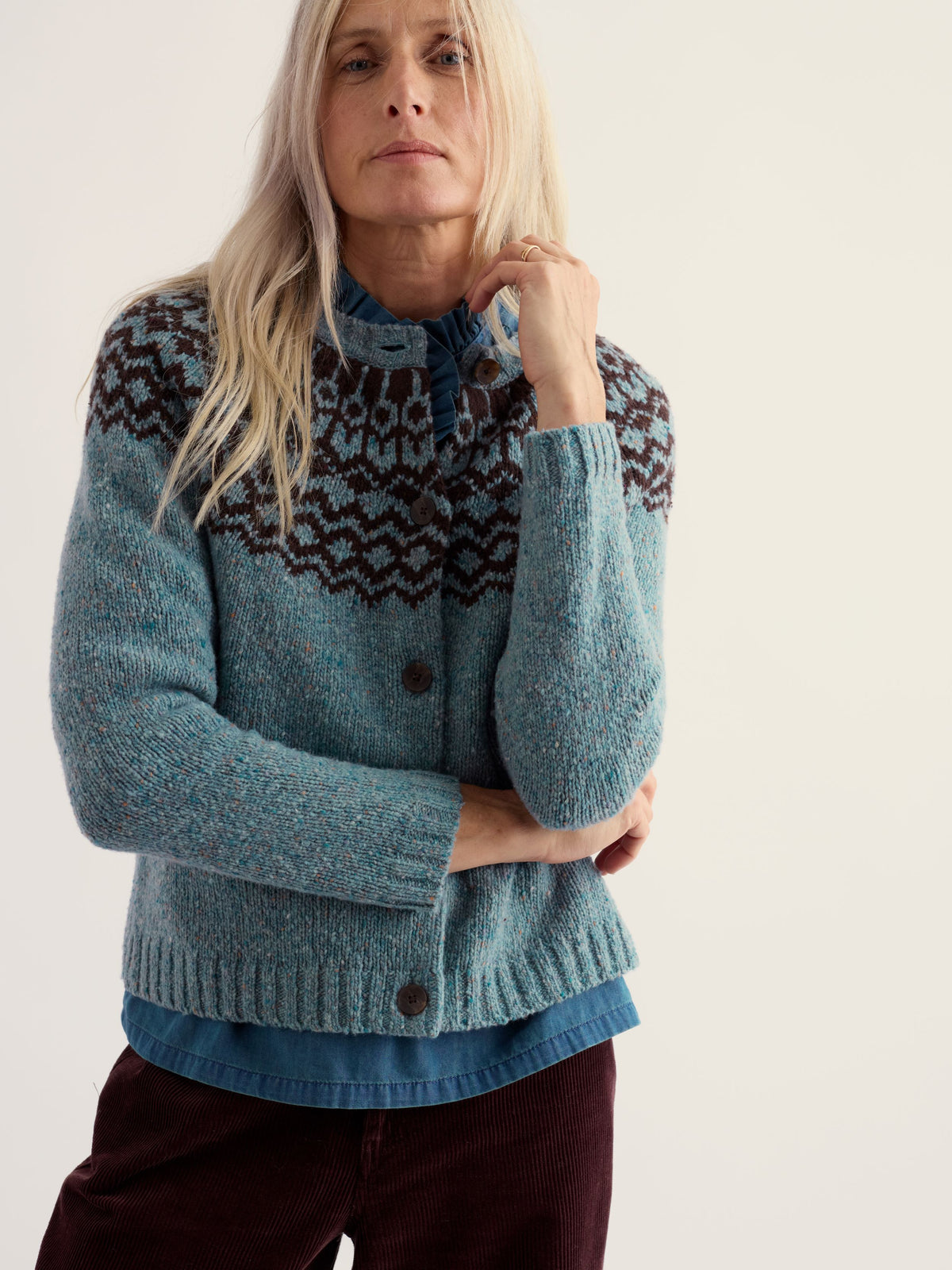 Seasalt Cornwall Port Kinnis Cardigan Merino