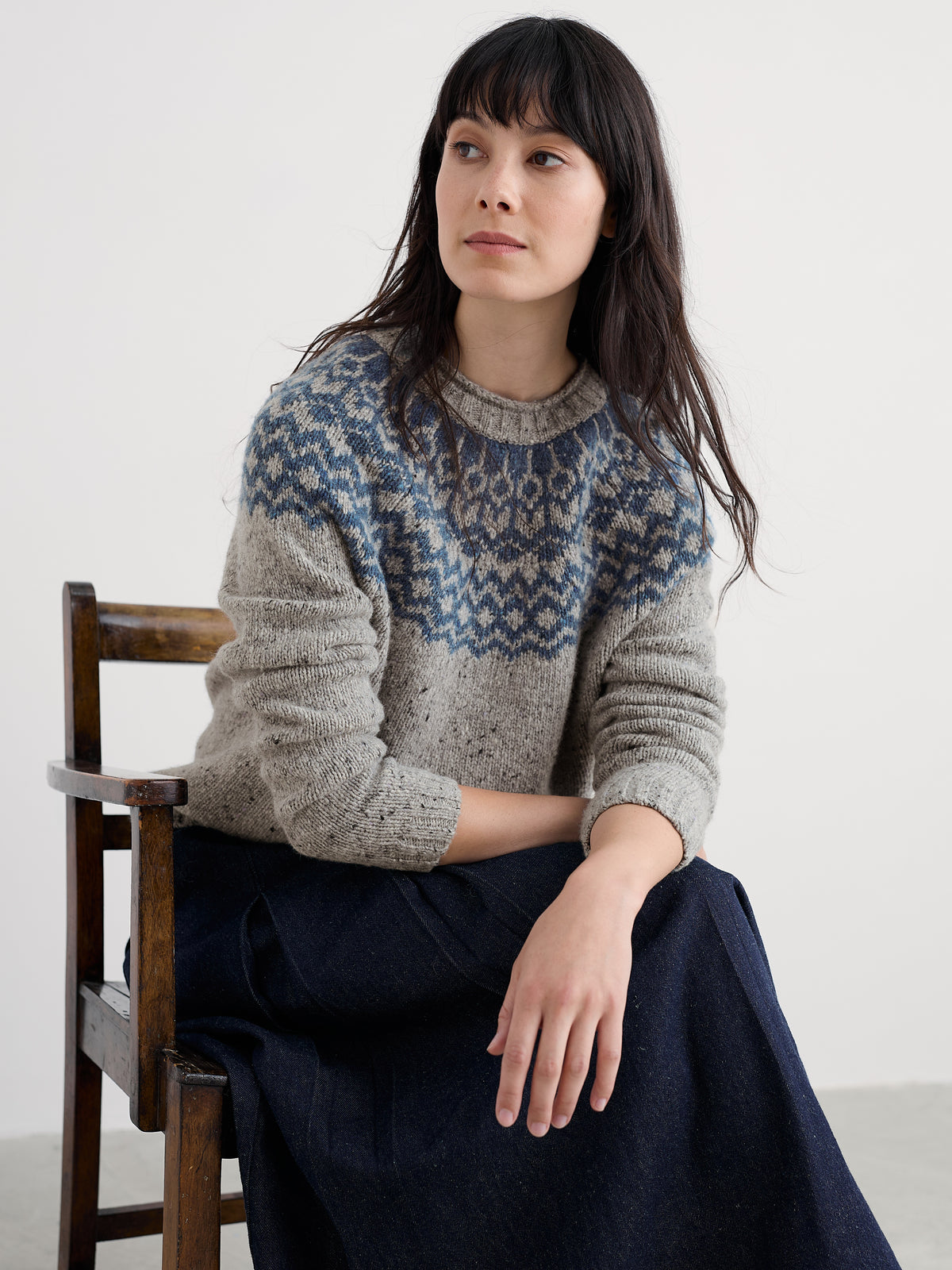 Seasalt Cornwall, Port Kinnis Jumper Merino , Tor Shore