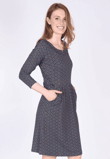 Kleid Lonna Tile - Navy