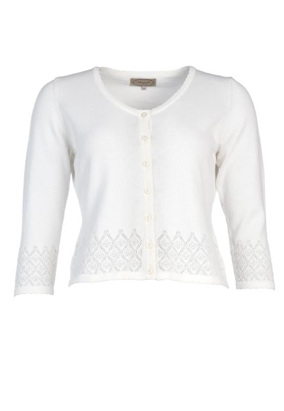 Sorgenfri Sylt - Strickjacke Liselotte - Ivory